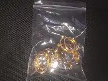 Tocona 9 unids/set lujo oro anillos para las mujeres cristal duro transparente piedra serpiente hueco redondo geométrico joyería бижутерия 7054