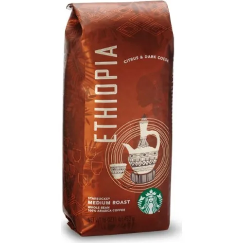 

Starbucks Ethiopia 100% Arabica Coffee Beans 250 Gr | Coffee |