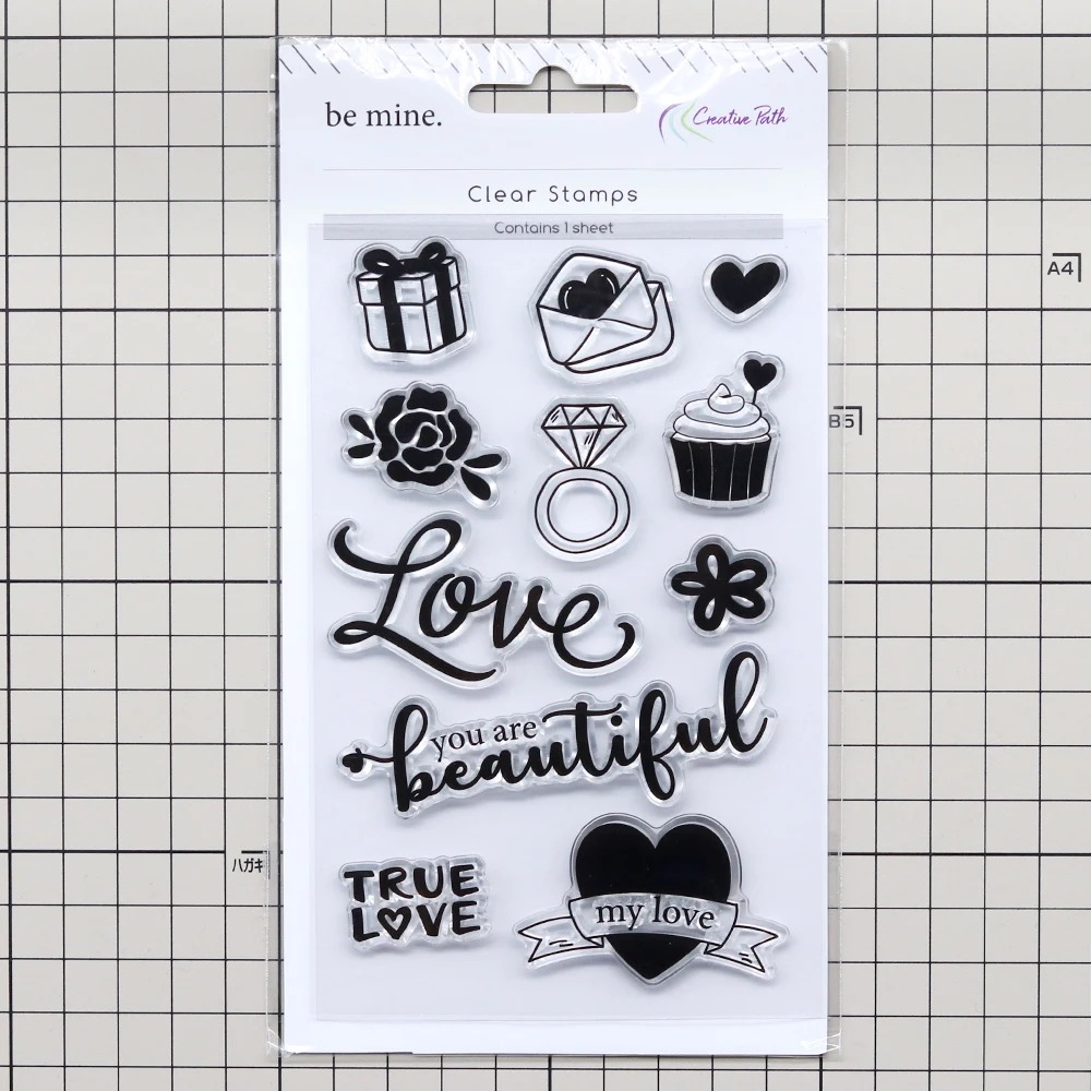 Kreative Pfad Klare Stempel Siegel Transparent Silikon Glück DIY Handwerk Wiederverwendbar Für Scrapbooking Kartenherstellung Journal Dekorationen – Detail 1
