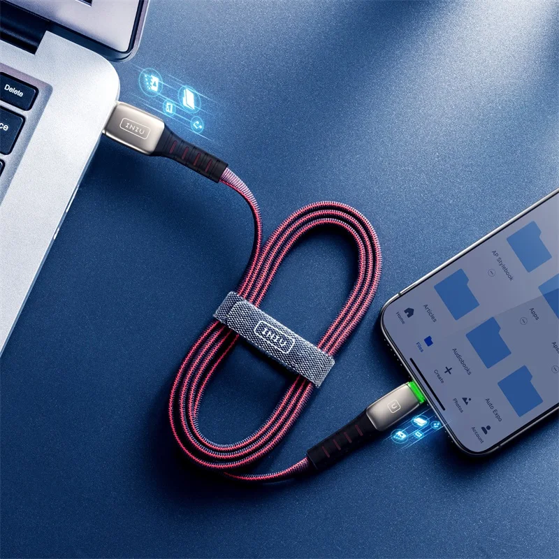 INIU 3A 2m type C Micro USB кабель для зарядки мобильных телефонов type-C Быстрая зарядка для samsung Xiaomi huawei Andriod Microusb шнур для передачи данных