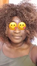 Afro corto rizado pelucas con flequillo para las mujeres negras rubia marrón Cosplay sintético Africana pelucas resistente al calor Dreamice