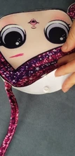LOL Surprise-mini bolso de hombro con figuras de avatar para niños, bandolera pequeña fina de dibujos animados, regalos de cumpleaños para niñas