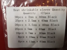 Cable Tube-Tube Assortment-Kit Electrical-Wire-Wrap Heat-Shrink-Sleeving Shrinkage Waterproof