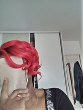 Ídolo de moda ondulado corto pelucas de pelo sintético Ombre 10 pulgadas Bob pelucas para mujeres negras resistente al calor sintético pelucas envío gratis