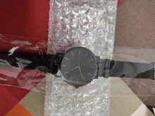 Reloj minimalista de cuarzo para hombre, cronógrafo ultradelgado, sencillo, de negocios, con correa de malla de acero inoxidable, Masculino