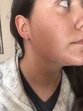 Pendientes de aro de Plata de Ley 925 Aide con bonito Color neón esmaltado corazón pendiente de gota dije Color dorado y plateado para niñas