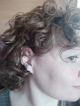 Pendientes de Estilo Vintage para mujer, aretes pequeños con diseño de flor hueca, abrazadera tipo U, estilo Retro, estilo europeo, Punk