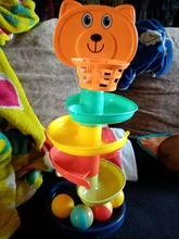 Pista giratoria de 3 ruedas montessori, juguetes para bebés, sonajeros, interactivo, táctil, juguete educativo de navidad