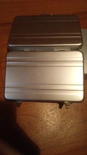 Case Organizer Card-Box-Holder Storage-Box Jewelry Bank Business-Id Aluminum Rectangle