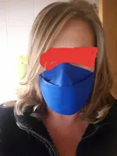 Mascarilla de 4 capas con filtro KN95 para adultos, máscara FFP2 de 4 capas con filtro, FPP2, FFP 2 FFPP2