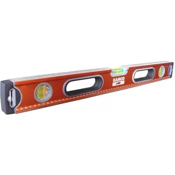 

ALUMINUM LEVEL 1800MM TUBULAR 3 AMPULES 466-1800 BAHCO