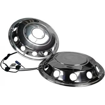 

Hubcaps Truck Stainless Steel 22,5 "Set of 2 Pieces.