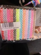 12 unids/pack 12 colores tatuaje Arco Iris collares collar Vintage de cuarzo elástico Henna gótico Punk elástico joyería de las mujeres