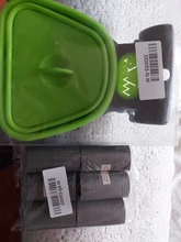 Dispensador de Bolsa para popó plegable para perros, recogedor de residuos de mascotas, recogedor de excrementos de viaje, Herramientas de limpieza