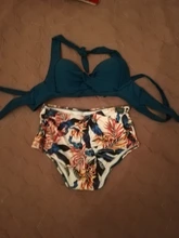 Bikini Bodysuit Biquini Swimwear Women Sexy HALTER High-Waist Plus-Size Summer XXL