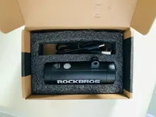 USB LED Bicycle-Accessories Bike-Lights Cycling-Flashlight 400/800lumen Handlebar ROCKBROS