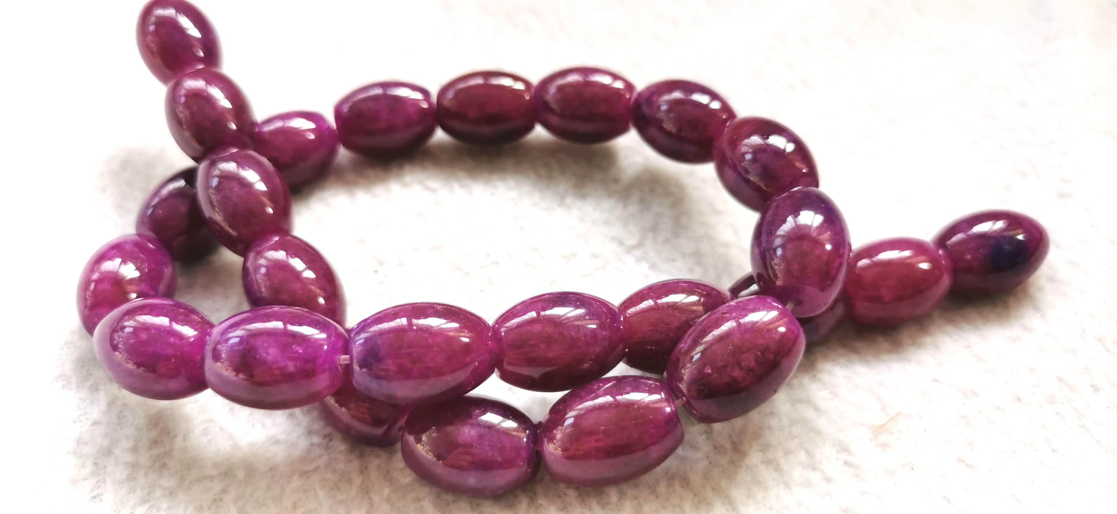 12x16m Ruby Crystal Sugilite Jasper Drum Barrel rice egg loose beads for bracelet -necklace full strand 16&quot | Украшения и