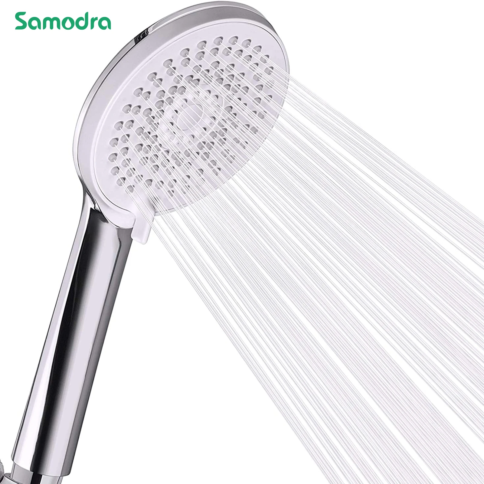 SAMODRARainShowerHead3SprayHighPressureShowerHeadHandheld