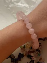 Beads Charms-Bracelet Lazuli Minerals Amethyst Crystal Jewelry-Making Natural-Stone Rose Quartz