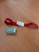 Torniquete de plástico ABS de liberación lenta y rápida, hebilla de torniquete de emergencia para deporte paramédico médico, 2,4x40cm, 1 ud.