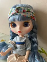 ICY DBS-Muñeca Blythe desnuda, cuerpo articulado desnudo con conjunto de mano, muñeca de chica de moda AB, precio especial