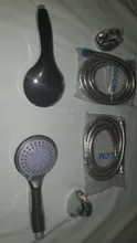 Shower-Head-Set Rain For Bathroom 5-Function Zhangji Round with Top-Quality Two-Colors