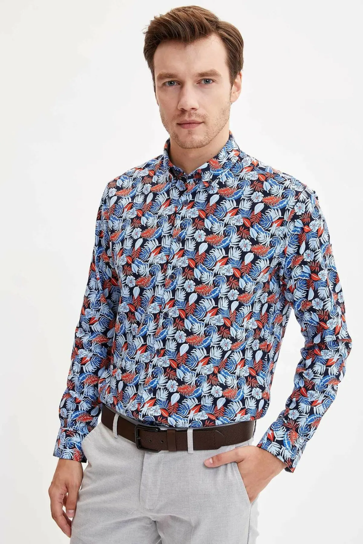 tropical smart casual