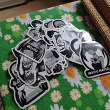 Girl Stickers Skateboard Laptop-Guitar Hentai Anime Sexy Waterproof Waifu Luggage Kids Toy