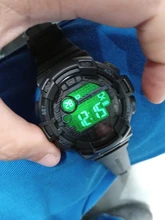 SKMEI Hombres Deportes Relojes 50 M Impermeable Luz de Fondo LED Reloj Digital Relojes de Pulsera Cronógrafo de Choque Doble Tiempo F 1243