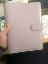 Carpeta de archivos recargable para Notebook, funda para Bloc de notas, carpeta de cuero, suministros de oficina, novedad