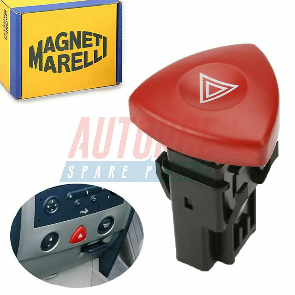 Per Renault Trafic Master Mk2 Laguna Vauxhall Vivaro Pulsante Interruttore Di Avvertimento Di Pericolo