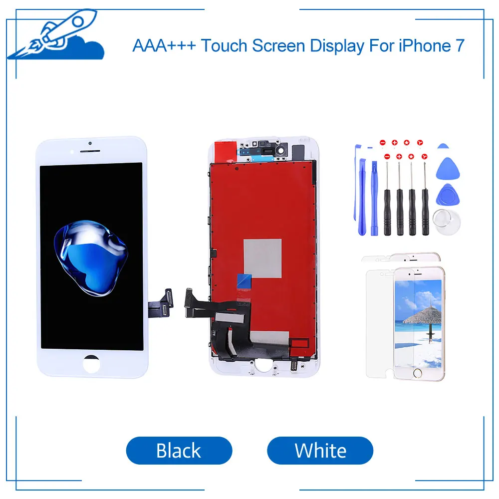 

Grade AAA EBR For iPhone 7 8 Plus LCD With 3D Force Touch Screen Digitizer Assembly For iPhone 5S Display No Dead Pixel New