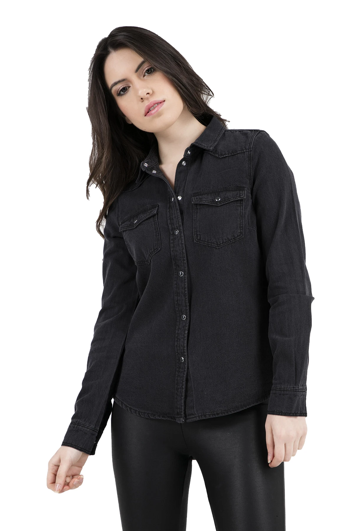 

VERO FASHION VMMARIA LS DENIM SLIM SHIRT MIX COLOR WOMEN DENIM SHIRT 0215754