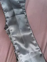 Atimiaza-Pañuelo con borde satinado para mujer, bandana para el pelo, pelucas frontales, diadema de satén suave para maquillaje, cara, deporte, Yoga