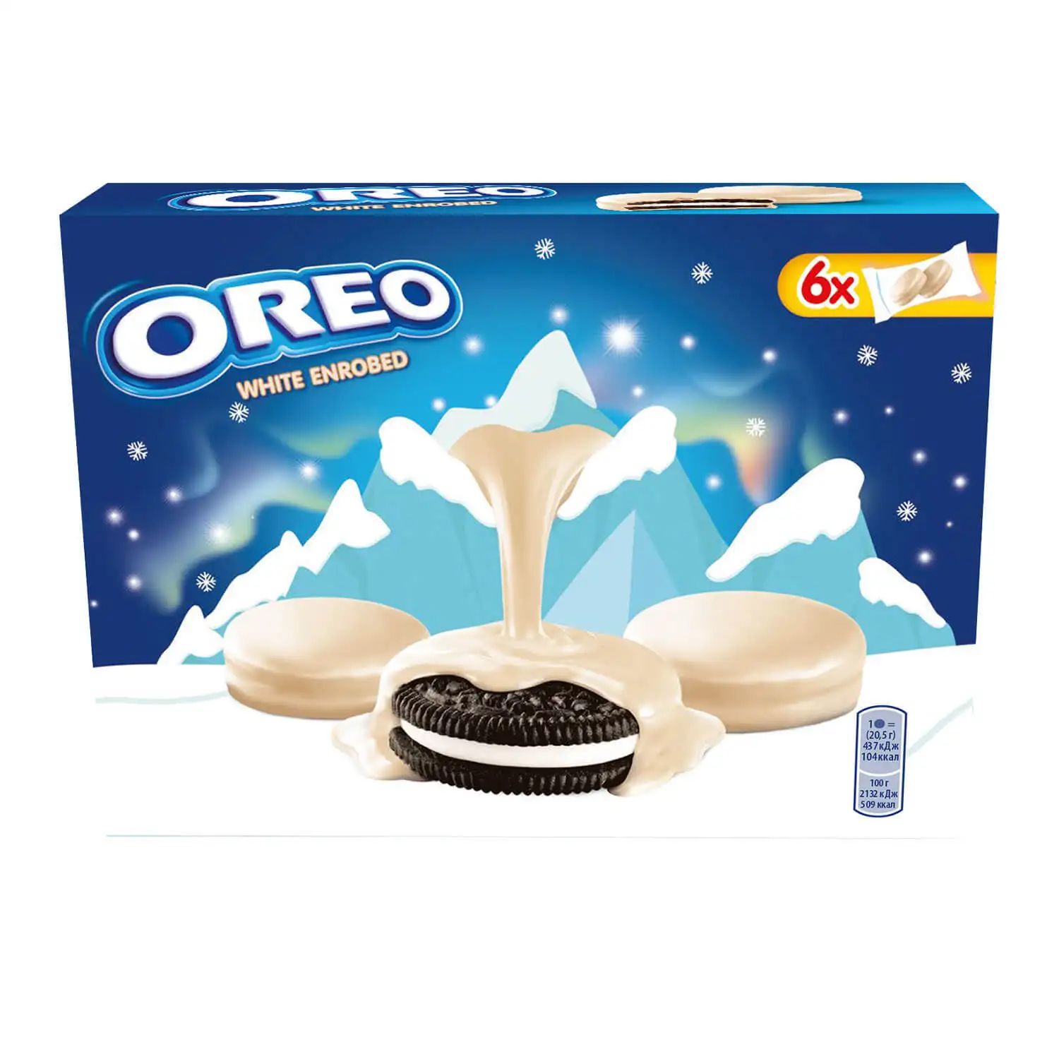 Печенье Oreo покрытое глазурью 246 г|Печенье пряники вафли| |