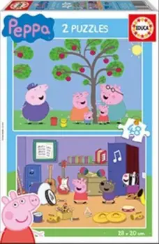 

Puzzle Peppa Pig Educa 48 PCs toy store articles created Manual