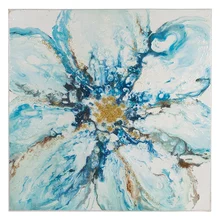 Картина маслом Флер(100x4x100 см) BigBuy Home