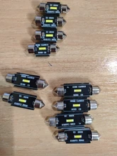 Led-Bulbs Festoon Car-Dome-Light Auto-Interior-Reading-Lamps C5w C10w 36mm Canbus Super-Bright