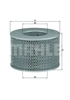 KNECHT LX1140 Фильтр воздушный TOYOTA LAND CRUISER D/TD-97