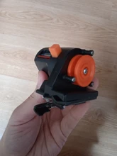 Buscador de profundidad de línea de pesca, contador de equipo de herramientas de pesca, medidor de longitud, 0-999M, 6cm, 1 Uds.