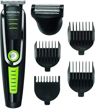 

Shave KIT MONDIAL BG04 MULTI GROOMING 6 - 4 heads-4 cutting guides-rechargeable battery-autonomy free 90 MIN