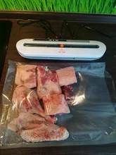 Sellador de vacío de cocina, máquina de ahorro de alimentos, 110V, 220V, hogar eléctrico sellador de alimentos al vacío, China, incluye 10 Uds. De bolsas de almacenamiento