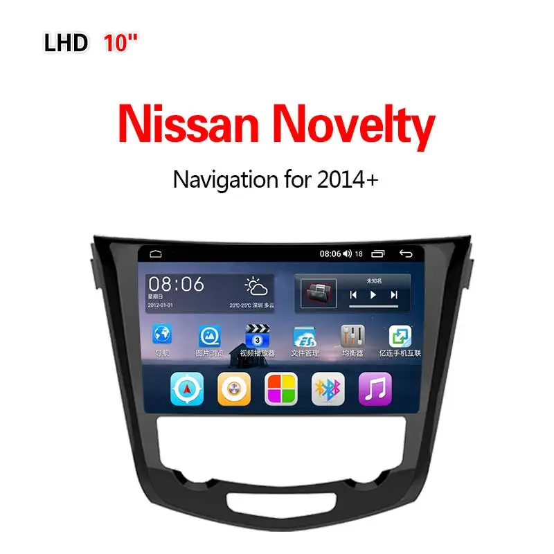 Lionet gps навигация для автомобиля Nissan новинка+ 10,1 дюймов LN1015Y - Размер экрана, дюймов: 4G8core4G32G