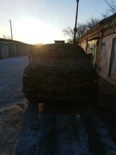 Kayme cubierta para coche portadas de coche de camuflaje al aire libre de protección solar a prueba de agua reflector polvo lluvia nieve protectora suv sedán completo