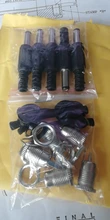 NinthQua-conector de montura hembra de 5/10mm x 5,5mm y 2,1mm, toma de corriente CC de 1/2/2,5 Uds., Conector de montura de Panel de Metal 5,5x2,1 5,5x2,5