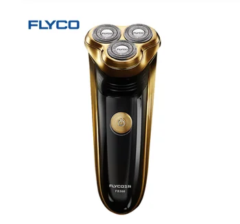 

FLYCO профессиональная электрическая бритва с 3 плавающими головками для мужчин, с выдвижным триммером, полностью моющаяся бритв