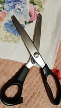 Fabric Scissors Shear Upholstery-Tool Handicraft Dressmaking Pinking