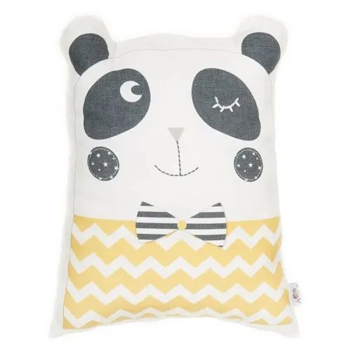 Ebebek Apolena детская подушка-панда Милая желтая полосатая печать для маленьких мальчиков и девочек - Цвет: yellow panda