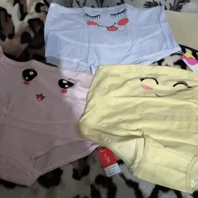 Bragas de maternidad para mujer, ropa interior para embarazadas con dibujos animados, calzoncillos lindos