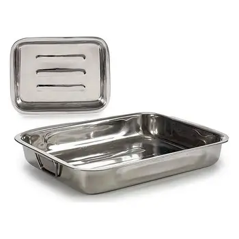 

Baking tray Steel (27 x 5 x 35,5 cm)